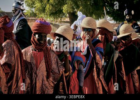 Festival Durbar à Zaria Banque D'Images