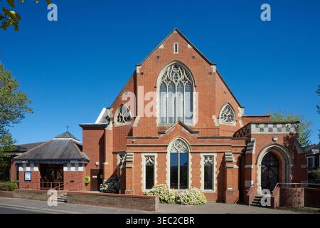 Avenue Baptist Church, Westcliff-on-Sea, Southend, Essex, Royaume-Uni Banque D'Images