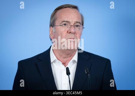 Bundesverteidigungsminister, Boris Pistorius Berlin, Bundesverteidigungsministerium, Bundesverteidigungsminister, Boris Pistorius Berlin GER *** Ministre fédéral de la Défense, Boris Pistorius Berlin, Ministère fédéral de la Défense, Ministre fédéral de la Défense, Boris Pistorius Berlin GER Banque D'Images