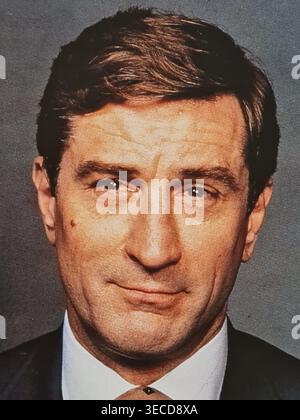 Robert de Niro. Acteur américain, réalisateur, producteur et restaurateur. Banque D'Images