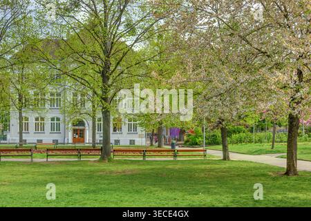 Wien, Herderpark // Vienne, Herderpark Banque D'Images