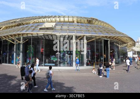 Les Halles, forum Halles, centre commercial, vue extérieure, ville de Paris, France Banque D'Images