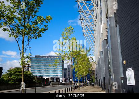 Newcastle UK : 8 juin 2024 : Sandman signature Newcastle Hotel Banque D'Images