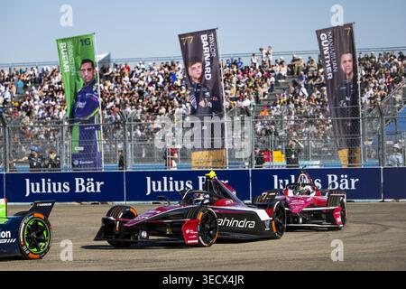 21 DE VRIES Nyck (nld), Mahindra Racing, Mahindra M12Electro, action lors de l'ePrix de Berlin, 7ème et 8ème manche du Championnat du monde ABB FIA de formule E 2025-26, sur le Tempelhof Airport Street circuit du 1er au 3 mai 2026 à Berlin, Allemagne Banque D'Images