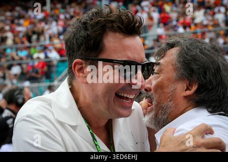 Jimmy Fellon (USA) présentateur de télévision lors du Grand Prix de formule 1 Crypto.com Miami 2026 à Miami International Autodrome à Miami Gardens, États-Unis Banque D'Images