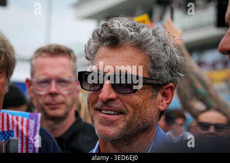 Patrick Dempsey (USA) acteur lors du Grand Prix de formule 1 Crypto.com Miami 2026 à Miami International Autodrome à Miami Gardens, États-Unis. RO Banque D'Images