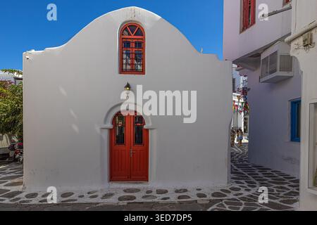 Mykonos, Grèce Banque D'Images
