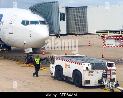 France, ile-de-France, Roissy, Paris, aéroport Charles-de-Gaulle, Banque D'Images