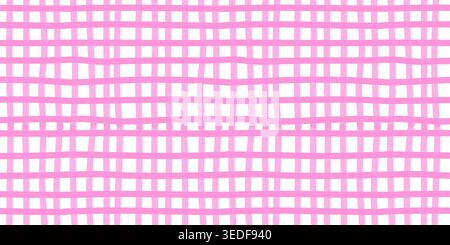 Fond de bande de bébé aquarelle rose, motif de Pâques, textile de contrôle enfantin, couleur linian rayée Illustration de Vecteur
