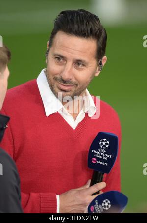 Expert TV Claudio Pizarro (TNT Sports) Munich, 6 avril 2026, Football, UEFA Champions League, demi-finale, deuxième manche, FC Bayern Munich - Paris Saint-Germain Banque D'Images