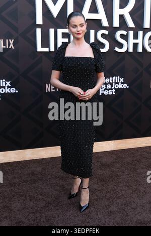 Los Angeles, Californie, États-Unis. 06 mai 2026. Selena Gomez lors de la première à Los Angeles de 'Marty, Life is Short' de Netflix au Egyptian Theatre Hollywood le 6 mai 2026 à Los Angeles, Californie. Crédit : ad Media/Media Punch/Alamy Live News Banque D'Images