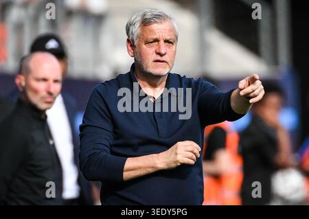 Bruno GENESIO de Lille lors du championnat de France de Ligue 1 match de football entre Paris FC et LOSC Lille le 26 avril 2026 au stade Jean Bouin à Paris, France - photo Matthieu Mirville / DPPI Banque D'Images