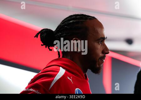 HAMILTON Lewis (gbr), Scuderia Ferrari SF-26, portrait Banque D'Images