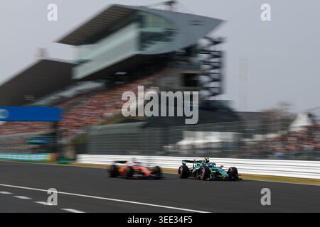 14 ALONSO Fernando (spa), Aston Martin F1 Team AMR26, action Banque D'Images