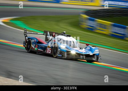 Stavelot, Belgique 6 - 9 mai 2026 : FIA WEC 6 heures de Spa-Francorchamps - 2026 - qualifications sur la photo : #35 Alpine Endurance Team FRA - (Antonio Felix da Costa POR, Charles Milesi FRA, Ferdinand Habsburg AUT) | Banque D'Images