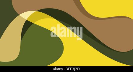 Fond liquide abstrait en couleur vintage. Vecteur de fond fluide Illustration de Vecteur