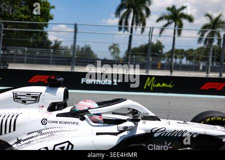11 PEREZ Sergio (mex), Cadillac F1 Team MAC-26, action Banque D'Images