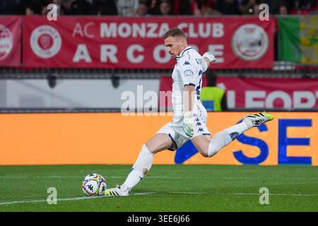 Monza, Italie. 08/05/2026. Andrea Fulignati, lors de l'AC Monza vs Empoli FC, Serie B, au U-Power Stadium. Crédit : Alessio Morgese / Alamy Live news Banque D'Images
