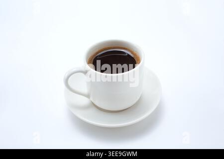 Une vue d'une petite tasse de café turc. Banque D'Images