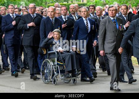 10/05/2026. Londres, Royaume-Uni le personnel militaire prend part à la 102e Parade et service de la Combined Cavalry Old Comrades Association au Cavalry Memorial à Hyde Park. Crédit photo : Ray Tang Banque D'Images