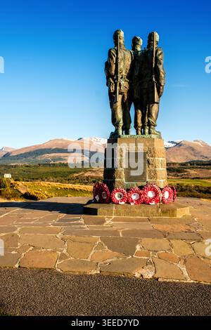 Le Commando Memorial à Spean Bridge, en Écosse Banque D'Images