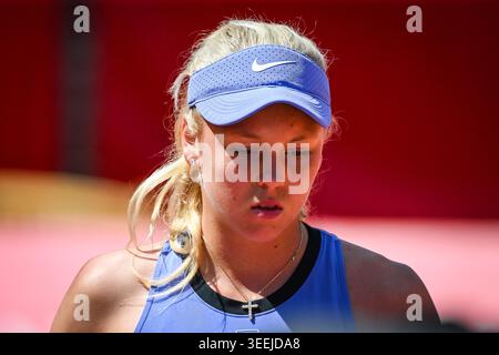 IPA84570134 - la française Ksenia EFREMOVA lors du Trophée Clarins 2026, tournoi de tennis WTA 125 le 11 mai 2026 au Lagardere Paris Racing à Paris Banque D'Images