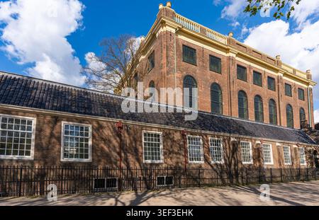 Synagogue portugaise d'Amsterdam construite en 1675 site historique du patrimoine juif aux pays-Bas Banque D'Images