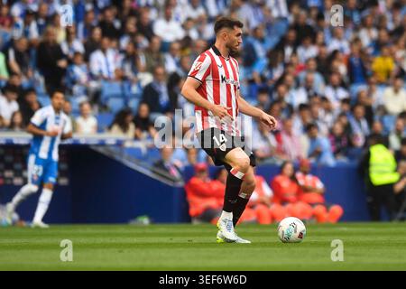 13 mai 2026 ; RCDE Stadium, Cornella, Espagne, Espanyol Espagnol contre Athletic Bilbao ; Aymeric Laporte de Athletic Banque D'Images