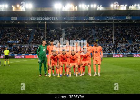 Vitoria Gasteiz, Espagne. 13 mai 2026. FC Barcelone débutant onze heures avant le match de la Liga EA Sports entre Alaves et Barcelone à l'Estadio Mendizorroza le 13 mai 2026, à Vitoria Gasteiz, Espagne crédit : SPP Sport Press photo. /Alamy Live News Banque D'Images