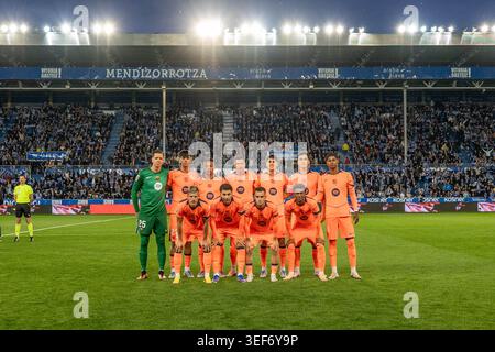 Vitoria Gasteiz, Espagne. 13 mai 2026. FC Barcelone débutant onze heures avant le match de la Liga EA Sports entre Alaves et Barcelone à l'Estadio Mendizorroza le 13 mai 2026, à Vitoria Gasteiz, Espagne crédit : SPP Sport Press photo. /Alamy Live News Banque D'Images
