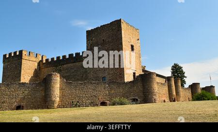 Le château médiéval de Pedraza en Espagne Banque D'Images