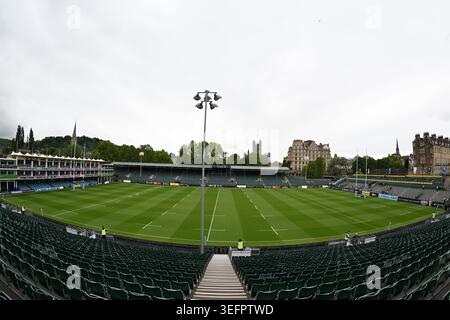 Bath, Royaume-Uni. 16 mai 2026 ; The Recreation Ground, Bath, Somerset, Angleterre; Gallagher Premiership Rugby, Bath versus Newcastle Falcons ; le terrain au Rec Credit : action plus Sports images/Alamy Live News Banque D'Images