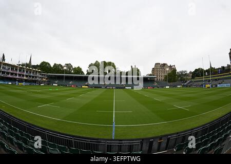 Bath, Royaume-Uni. 16 mai 2026 ; The Recreation Ground, Bath, Somerset, Angleterre; Gallagher Premiership Rugby, Bath versus Newcastle Falcons ; le terrain au Rec Credit : action plus Sports images/Alamy Live News Banque D'Images