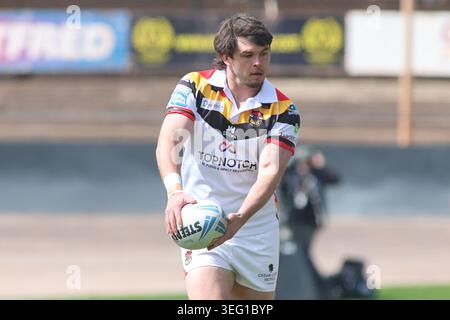Bradford, Royaume-Uni. 17 mai 2026. Bartercard Odsal Stadium, Bradford, West Yorkshire, 17 mai 2026. Bradford Bulls vs Hull FC (Betfred Super League) Zac Fulton of Bradford Bulls Credit : Touchlinepics/Alamy Live News Banque D'Images
