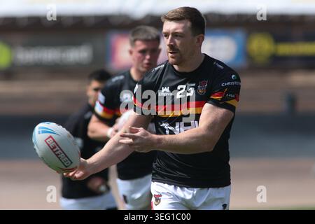 Bradford, Royaume-Uni. 17 mai 2026. Bartercard Odsal Stadium, Bradford, West Yorkshire, 17 mai 2026. Bradford Bulls vs Hull FC (Betfred Super League) Ed Chamberlain de Bradford Bulls Credit : Touchlinepics/Alamy Live News Banque D'Images