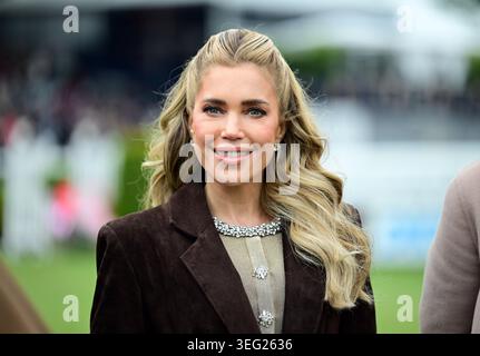 Sylvie Meis Hambourg, 17 mai 2026, Sports équestres, Al Shira'aa German Show Jumping and dressage Derby Hambourg 2026, 95th German Show Jumping Derby Banque D'Images