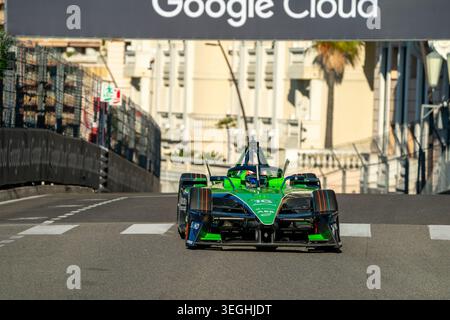 Monaco E-Prix FIA Formula E saison 12, course 9 - essais libres 1 -samedi 16 mai, Monaco Street circuit - à Monaco - #16 Sébastien Buemi (SWI) - Banque D'Images