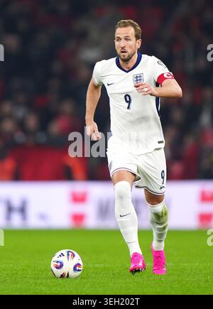 Photo du dossier datée du 16-11-2025 de Harry Kane de l'Angleterre. Date d'émission : vendredi 22 mai 2026. Banque D'Images