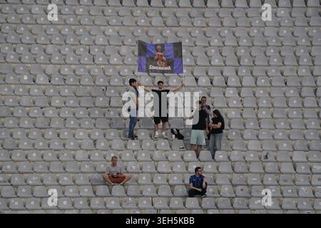 Firenze, Italie. 22 mai 2026. Les supporters d'Atalanta lors du match de football Serie A entre Fiorentina et Atalanta au stade Artemio franchi de Florence, au centre de l'Italie - vendredi 22 mai 2026. Sport - Soccer (photo de Marco Bucco/la presse) crédit : LaPresse/Alamy Live News Banque D'Images