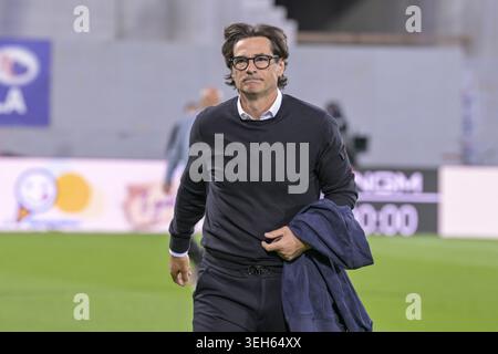 IPA84982781 - PAOLO VANOLI pendant ACF Fiorentina vs Atalanta BC, match de football italien Serie A à Florence, Italie, le 22 mai 2026 Banque D'Images
