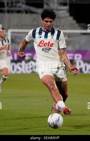 Firenze, Italie. 22 mai 2026. Raoul Bellanova d'Atalanta en action lors du match de football Serie A entre Fiorentina et Atalanta au stade Artemio franchi de Florence, au centre de l'Italie - vendredi 22 mai 2026. Sport - Soccer (photo de Marco Bucco/la presse) crédit : LaPresse/Alamy Live News Banque D'Images