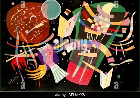 Wassily Kandinsky, composition X, 1939 Illustration de Vecteur