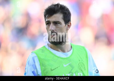 IPA85016034 - Acerbi Francesco (Inter FC) pendant Bologne FC vs Inter - FC Internazionale, match de football italien Serie A à Bologne, Italie, 23 mai 2026 Banque D'Images