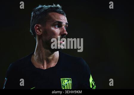 Vila Real. 24 mai 2026. Antoine Griezmann de l'Atletico de Madrid est vu lors du match de Liga entre Villarreal et Atletico de Madrid à Vila Real, Espagne, le 24 mai 2026. Crédit : Str/Xinhua/Alamy Live News Banque D'Images