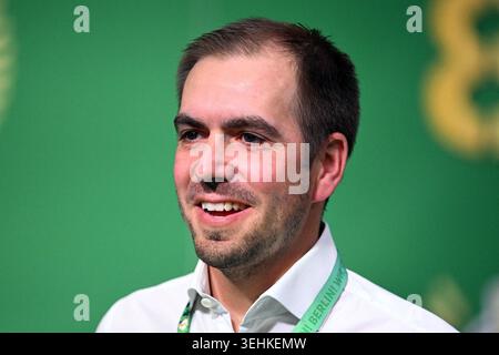 Football ; saison 2025/2026, saison 2025/26, DFB Cup, finale; FC Bayern Munich contre Stuttgart le 23 mai 2026 à Berlin. UBz : Philipp Lahm. Banque D'Images