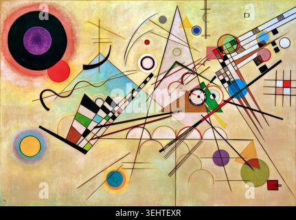 Wassily Kandinsky, composition VIII, 1923 Banque D'Images
