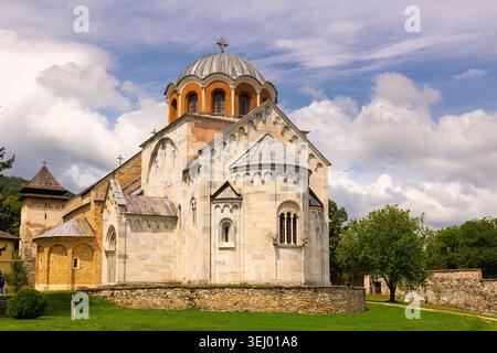 Monastère orthodoxe Studenica Banque D'Images