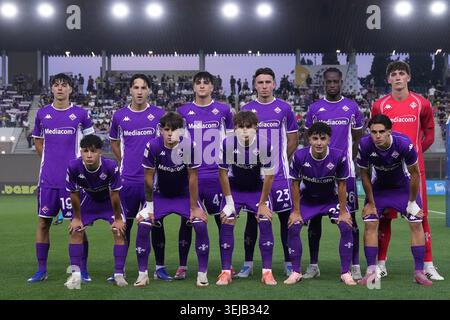 Firenze, Italie. 28 mai 2026. Fiorentina lors du match de finale entre Fiorentina U20 et Parme U20 du Championnat Primavera 1 2025/2026 au Rocco B. Commisso Viola Park Sports Center à Bagno a Ripoli, Florence, Italie. 28 mai 2026. Sport - Football. (Photo de Alfredo Falcone/LaPresse) crédit : LaPresse/Alamy Live News Banque D'Images