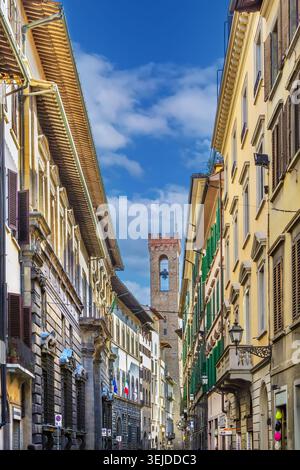 Rue à Florence. Italie Banque D'Images