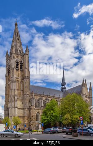 Cathédrale Saint-Martin, Ypres, Belgique Banque D'Images